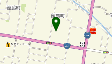 【予約制】akippa 館馬町駐車場の地図画像