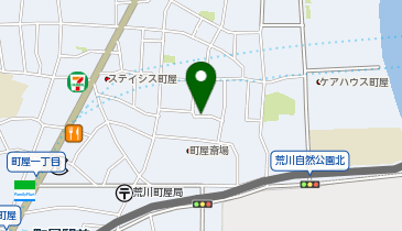 【予約制】akippa 町屋1丁目28-4☆アキッパ駐車場の地図画像