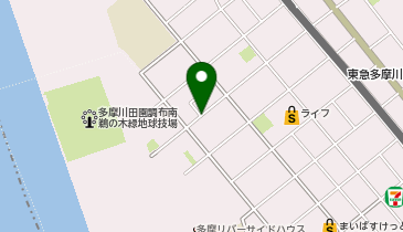 【予約制】akippa 鵜の木3丁目29-17▽アキッパ駐車場の地図画像