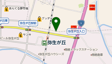 【予約制】akippa 弥生が丘駅東駐車場の地図画像