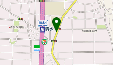 【予約制】akippa 清水パーキングの地図画像