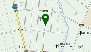 【予約制】akippa 山形県酒田市千石町2-4-11西側駐車場の地図画像