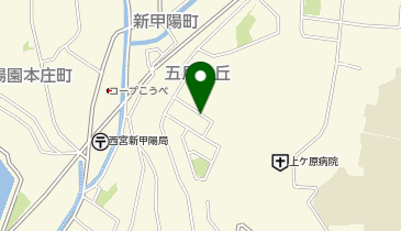 【予約制】akippa 上ケ原十番町2-128坂本宅 駐車場の地図画像