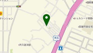 【予約制】akippa 天久798-10駐車場の地図画像