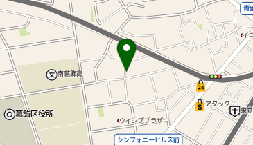 【予約制】akippa 立石6丁目24-11☆アキッパ駐車場の地図画像