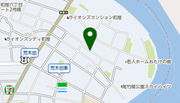 【予約制】akippa 町屋7丁目12-10☆アキッパ駐車場の地図画像