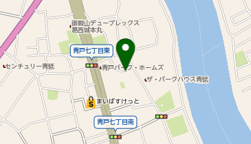 【予約制】akippa 青戸7丁目30-11☆アキッパ駐車場の地図画像