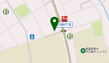 【予約制】akippa ■筑波大学すぐ近く■つくば市天久保3丁目 アバンウェル天久保駐車場の地図画像