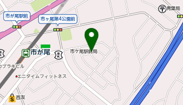 【予約制】akippa 市ケ尾町1076-15駐車場の地図画像