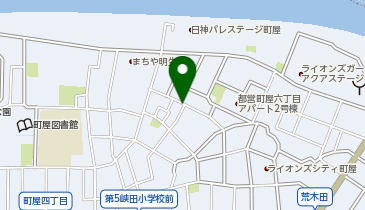 【予約制】akippa 町屋6丁目25-12☆アキッパ駐車場の地図画像