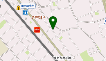 【予約制】akippa 鵜の木3丁目1-6▽アキッパ駐車場の地図画像