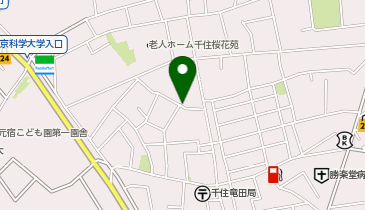 【予約制】akippa 千住元町15-3☆アキッパ駐車場の地図画像