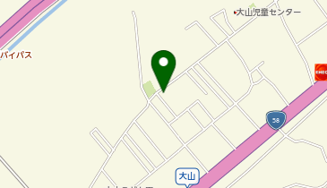 【予約制】akippa 大山5-10-5駐車場の地図画像