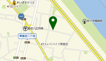 【予約制】akippa 東墨田2丁目23 個人宅☆アキッパ駐車場の地図画像