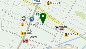 【予約制】akippa 安慶名1-6-15駐車場の地図画像