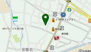 【予約制】akippa 安慶名3-3-30駐車場の地図画像