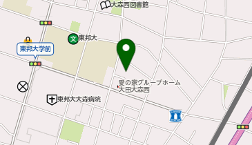【予約制】akippa 大森西5丁目24-2▽アキッパ駐車場の地図画像