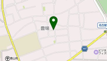 【予約制】akippa 豊場諏訪283駐車場の地図画像