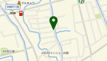【予約制】akippa セジュール北園【5】の地図画像
