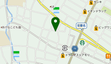 【予約制】akippa 安慶名2丁目駐車場の地図画像