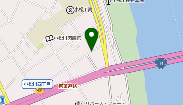 【予約制】akippa 小松川4丁目68 個人宅☆アキッパ駐車場の地図画像