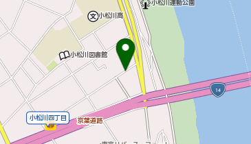 【予約制】akippa [55088316]小松川4丁目 会社☆アキッパ駐車場の地図画像