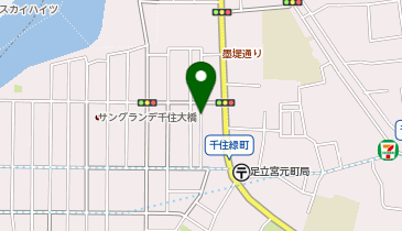 【予約制】akippa 千住緑町3丁目3-17☆アキッパ駐車場の地図画像