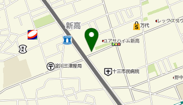 【予約制】akippa 新高2丁目駐車場の地図画像