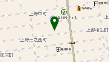 【予約制】akippa 上野紺屋町3146-6駐車場の地図画像
