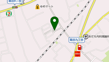 【予約制】akippa ビレッジハウス竜田【W-581】の地図画像