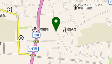 【予約制】akippa 中町東駐車場の地図画像