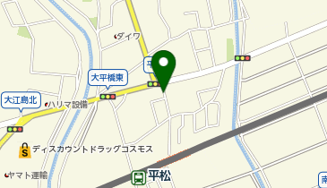 【予約制】akippa 大津区平松324-9駐車場の地図画像