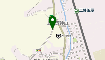 【予約制】akippa 上賀茂神山389駐車場の地図画像