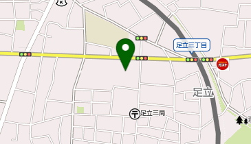 【予約制】akippa [5843e]足立3丁目 個宅アキッパ駐車場の地図画像