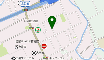 【予約制】akippa [aa2dd]大宮区北袋町2丁目 個宅アキッパ駐車場の地図画像