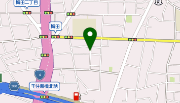 【予約制】akippa [4125d]足立1丁目21 個宅アキッパ駐車場の地図画像