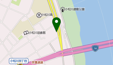 【予約制】akippa [ac96b] 小松川4丁目☆個宅アキッパ駐車場の地図画像