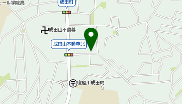 【予約制】akippa 2.成田町屋根シャッター監視カメラ付き EV充電可の地図画像