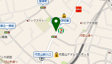 【予約制】akippa 【ロールーフ】トラストパークマンサード代官山【日祝のみ:9:00-22:00】の地図画像