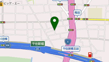 【予約制】akippa [c0cf3] 梅田1丁目◯個宅アキッパ駐車場の地図画像