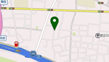 【予約制】akippa [08225]足立3丁目1 個宅アキッパ駐車場の地図画像