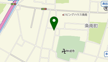 【予約制】akippa 三条市条南町14-1駐車場13番青空の地図画像