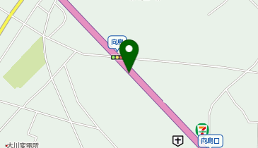 【予約制】akippa ダイナム福岡大川店 駐車場の地図画像