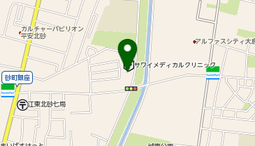 【予約制】akippa [d1dcf] 北砂6丁目☆個宅アキッパ駐車場の地図画像