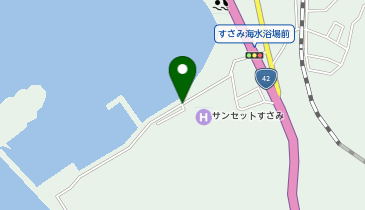 【予約制】akippa ビレッジハウスすさみ【W-331】※1号棟と2号棟の間付近の地図画像