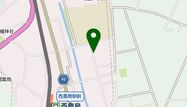 【予約制】akippa ビレッジハウス東河原【W-070】駐車場※1号棟と2号棟の間付近の地図画像