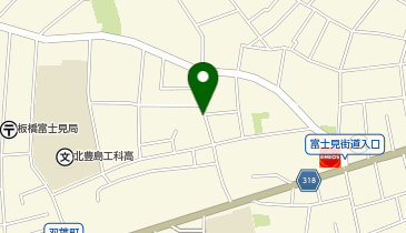 【予約制】akippa [4da29]富士見町14 個宅アキッパ駐車場の地図画像