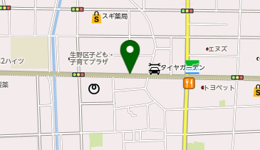 【予約制】akippa グランパシフィック北巽【バイク専用】の地図画像