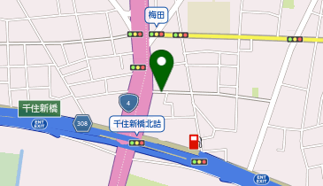 【予約制】akippa 足立1丁目5-9◯アキッパ駐車場の地図画像