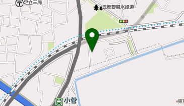 【予約制】akippa [a5b14]西綾瀬1丁目◯個宅アキッパ駐車場の地図画像